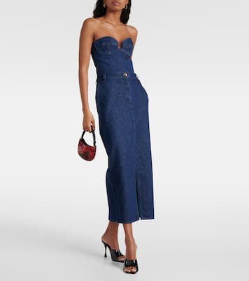 Low-Rise-Jeansrock | Magda Butrym