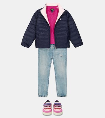 Cable-knit cotton sweater | Polo Ralph Lauren Kids