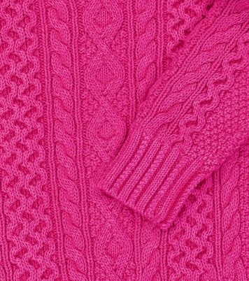 Cable-knit cotton sweater | Polo Ralph Lauren Kids