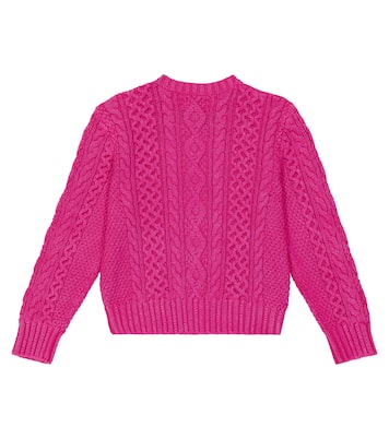 Cable-knit cotton sweater | Polo Ralph Lauren Kids