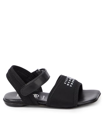 Leather-trimmed sandals | MM6 Maison Margiela Kids