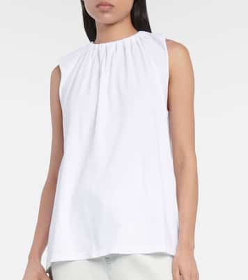 Top aus Baumwoll-Jersey | MM6 Maison Margiela