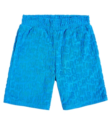Shorts Monogram aus Frottee | Marc Jacobs Kids