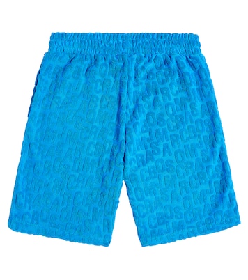 Shorts Monogram aus Frottee | Marc Jacobs Kids