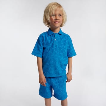 Shorts Monogram aus Frottee | Marc Jacobs Kids