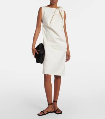 Robe en coton et lin | Toteme