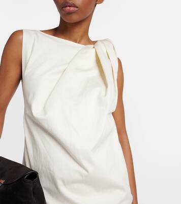Robe en coton et lin | Toteme
