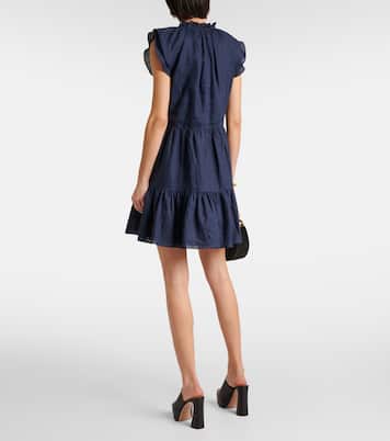 Zee linen minidress | Veronica Beard