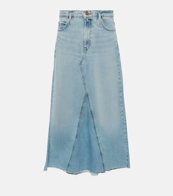 Dorothy denim maxi skirt | Frame