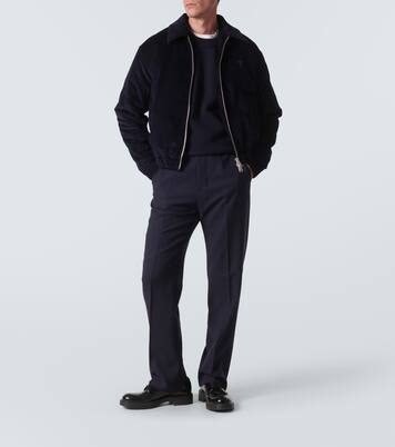 Pleated virgin wool pants | Ami Paris
