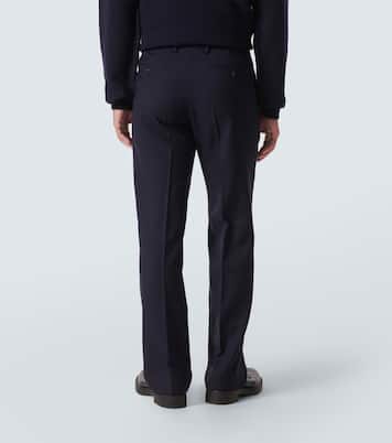 Pleated virgin wool pants | Ami Paris