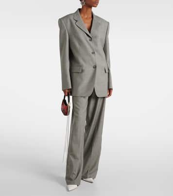 Oversize-Blazer aus Wolle | Magda Butrym