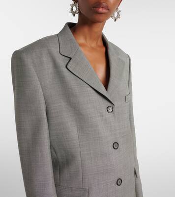 Oversize-Blazer aus Wolle | Magda Butrym