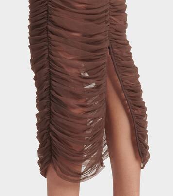 Midirock aus Mesh | Alex Perry