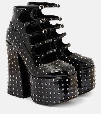 Verzierte Ankle Boots Kiki aus Leder | Marc Jacobs