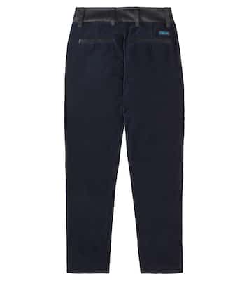 Cotton velvet slim pants | Scotch & Soda Kids