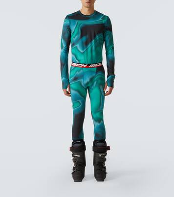 Aztech Next To Skin printed ski top | Aztech Mountain