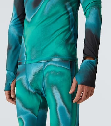 Aztech Next To Skin printed ski top | Aztech Mountain