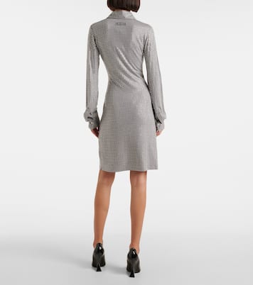 Robe chemise à cristaux | The Attico