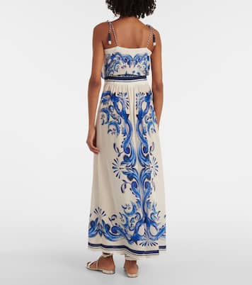 Pantalon ample Garden Tiles | Farm Rio