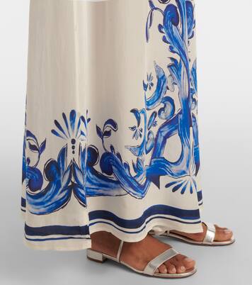 Pantalon ample Garden Tiles | Farm Rio