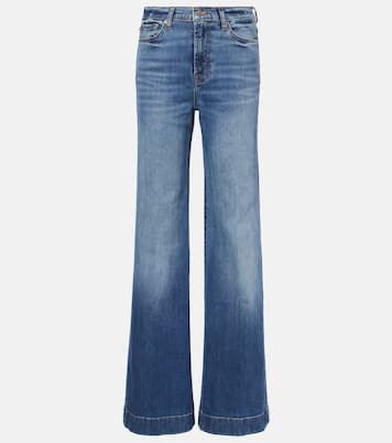 Modern Dojo Groovy high-rise flared jeans  | 7 For All Mankind