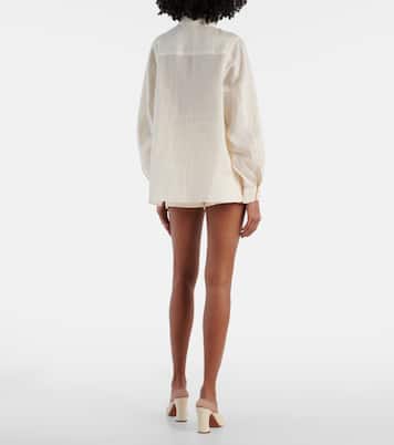 Crush ramie shirt | Zimmermann