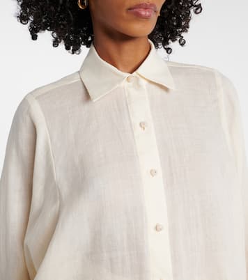 Crush ramie shirt | Zimmermann