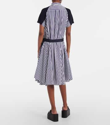 Midikleid aus Baumwolle | Sacai