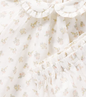 Baby Vienna ramie dress and bloomers set | C'era Una Volta