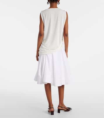Peplo draped jersey top | Jacquemus