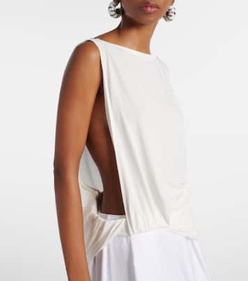 Peplo draped jersey top | Jacquemus