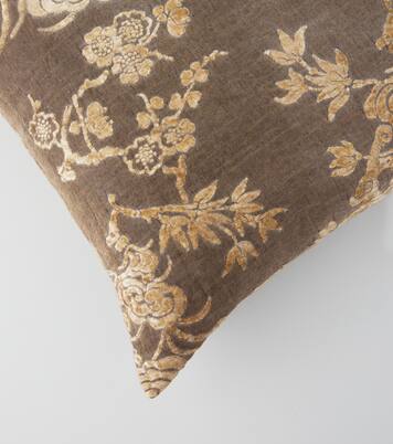 Kissen Scabiosa mit Samt | The House of Lyria