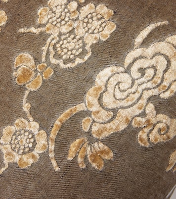 Kissen Scabiosa mit Samt | The House of Lyria