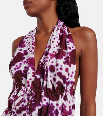 Bedrucktes Maxikleid | Dries Van Noten