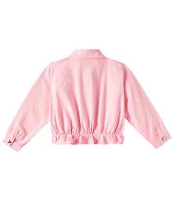 Teddy Bear jean jacket | Moschino Kids