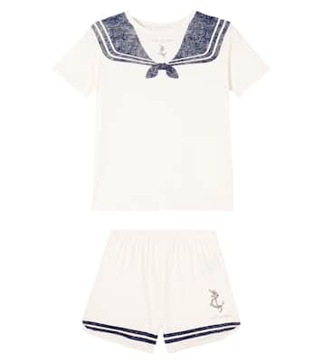 Famo cotton T-shirt and shorts set | Konges Sløjd