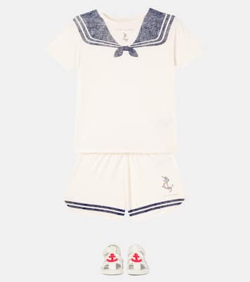Famo cotton T-shirt and shorts set | Konges Sløjd