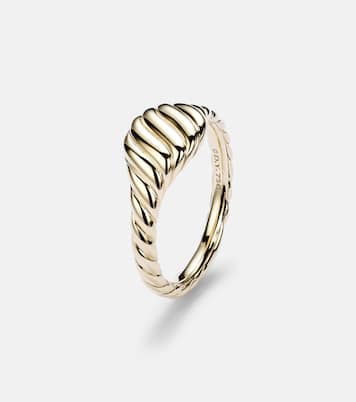 Pinky Ring Sculpted Cable aus 18kt Gelbgold | David Yurman