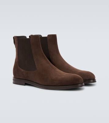 Chelsea Boots Sempione aus Veloursleder | Manolo Blahnik
