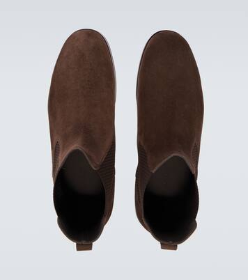 Chelsea Boots Sempione aus Veloursleder | Manolo Blahnik