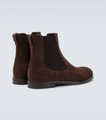 Chelsea Boots Sempione aus Veloursleder | Manolo Blahnik