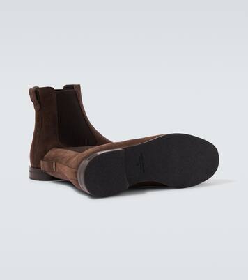 Chelsea Boots Sempione aus Veloursleder | Manolo Blahnik
