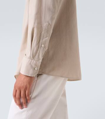 LS cotton shirt  | Brunello Cucinelli