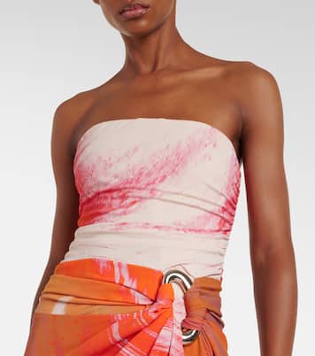 Bedrucktes Maxikleid Emma aus Jersey | Simkhai