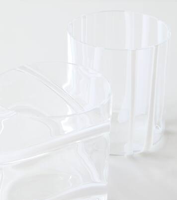 Cyrcus set of 2 glass tumblers | NasonMoretti