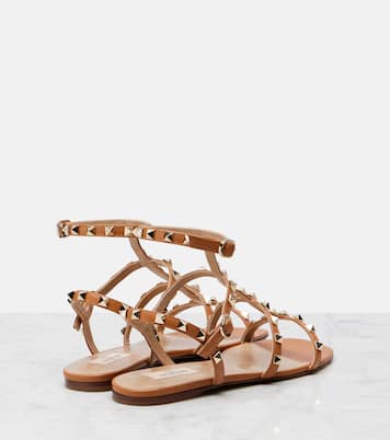 Sandalen Rockstud aus Leder | Valentino Garavani