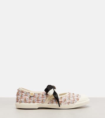 Bay By Bay checked tweed sneakers | Valentino Garavani