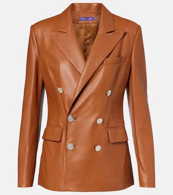 Blazer Camden en cuir | Ralph Lauren Collection