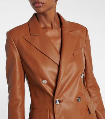 Blazer Camden en cuir | Ralph Lauren Collection